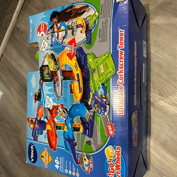 (New) Vtech Go! Go! Smart Wheels Ultimate Corkscrew Tower - Picture 2 of 5
